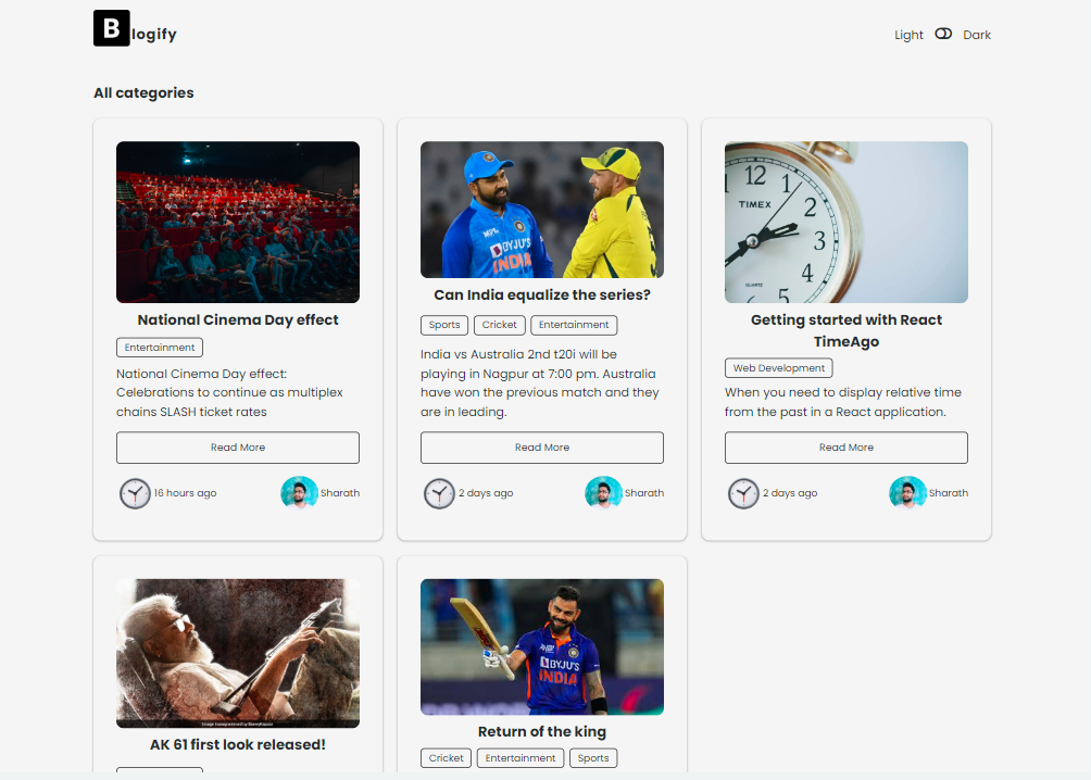 Blog-it (Full Stack Blog)
